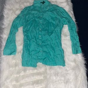 Lightly used Linen Ralph Lauren shirt sz 1X